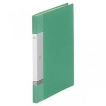 (まとめ) リヒトラブ リクエスト クリヤーブック(クリアブック) A4タテ 20ポケット 背幅16mm 緑 G3201-7 1冊 【×20セット】