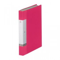 (まとめ) リヒトラブ リクエスト クリヤーブック(クリアブック) A4タテ 40ポケット 背幅32mm 赤 G3202-3 1冊 【×10セット】