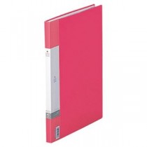 (まとめ) リヒトラブ リクエスト クリヤーブック(クリアブック)(サイドベンツ) A4タテ 40ポケット 背幅16mm 赤 G3401-3 1冊 【×10セット】