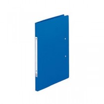 (まとめ) リヒトラブ リクエスト パンチレスファイル A4タテ(A3・2ツ折) 60枚収容 背幅15mm 青 G1220-8 1冊 【×20セット】