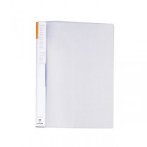 (まとめ) リヒトラブ ルーパーフラット A4タテ 2穴 100枚収容 黄 F-52-5 1冊 【×40セット】