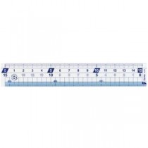 (まとめ) レイメイ藤井 Study Mate 再生PET定規はしゼロメモリ 15cm APJ72 1個 【×80セット】