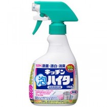 (まとめ) 花王 キッチン泡ハイター 本体 400ml 1本 【×10セット】