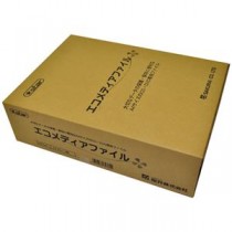 （まとめ） 桜井 エコメディアファイル A4 6穴 グレー EMFA4G 1パック（5冊） 【×4セット】