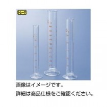 （まとめ）ガラス製メスシリンダー200ml【×3セット】