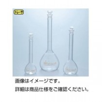 （まとめ）メスフラスコ （ガラス栓付）透明 10ml【×3セット】