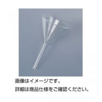 （まとめ）ガラス製ロート 75mm【×10セット】