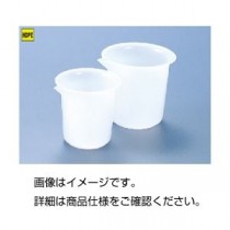 （まとめ）PEビーカー 500ml【×20セット】