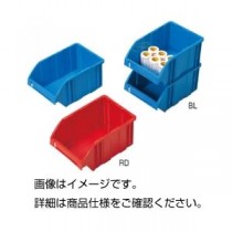 （まとめ）パーツボックス BL（ブルー）【×5セット】