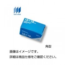 （まとめ）カバーグラス トロフィー18×18 100枚【×20セット】