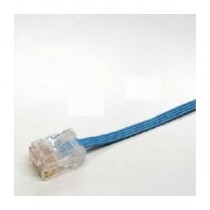 (まとめ)ミヨシ MCO カテゴリー6準拠フラットLANケーブル(1M) TWF-601BL【×10セット】