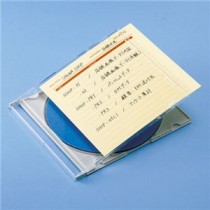 (まとめ)サンワサプライ 手書き用インデックスカード(イエロー) JP-IND6Y【×10セット】