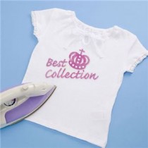 (まとめ)サンワサプライ インクジェット用ラメアイロン転写紙 JP-TPRRAMEA6-5【×5セット】