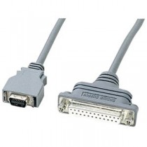 (まとめ)サンワサプライ RS-232CケーブルNECPC9821ノート対応(周辺機器変換用・0.2m) KRS-HA1502FK【×2セット】