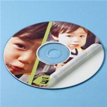 （まとめ）サンワサプライ インクジェットフォト光沢DVD／CDラベル LB-CDR005N【×5セット】