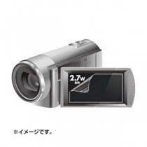 (まとめ)サンワサプライ 液晶保護フィルム(2.7型ワイドデジタルビデオカメラ用) DG-LC27WDV【×10セット】