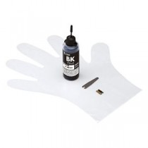 (まとめ)サンワサプライ 詰め替えインク INK-HP177BKS【×2セット】