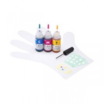 (まとめ)サンワサプライ 詰め替えインクBC-311用 INK-C311S30S【×2セット】