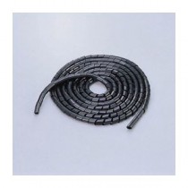 (まとめ)エレコム ゴチャゴチャなケーブルを整理するチューブ BST-15BK【×5セット】