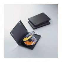(まとめ)エレコム DVDトールケース CCD-DVD07BK【×10セット】