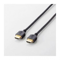 (まとめ)エレコム イーサネット対応HIGHSPEED HDMIケーブル DH-HD14ER10BK【×3セット】