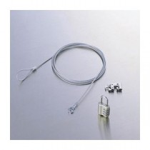 （まとめ）エレコム ノートPC＆マウスセキュリティロック ESL-10【×3セット】