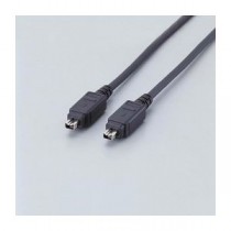 （まとめ）エレコム IEEE1394ケーブル IE-441BK【×3セット】