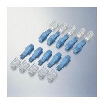 （まとめ）エレコム スーパーフラットケーブル用RJ45コネクタ LD-FRJ45T10【×3セット】