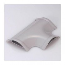 (まとめ)エレコム モール接続ユニット(T型分岐・グレー) LD-GAT27/LG【×10セット】