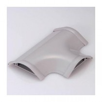 (まとめ)エレコム モール接続ユニット(T型分岐・グレー) LD-GAT47/LG【×5セット】