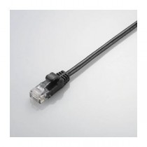 (まとめ)エレコム Gigabit やわらかLANケーブル(Cat6準拠) LD-GPY/BK3【×5セット】