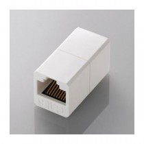 （まとめ）エレコム 延長コネクタ LD-RJ45JJ6Y2【×5セット】
