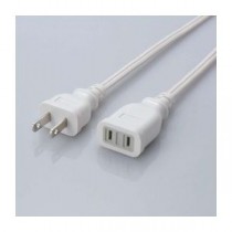 (まとめ)エレコム 電源延長ケーブル T-E2250【×5セット】