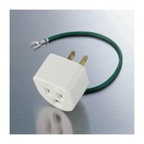 （まとめ）エレコム OA雷アダプタ T-H32N【×5セット】