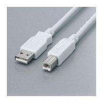 (まとめ)エレコム フェライト内蔵USBケーブル USB2-FS15【×5セット】