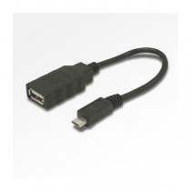 （まとめ）ミヨシ（MCO）USBホストケーブル 0.16m USB-H015BK【×10セット】