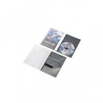 (まとめ)エレコム CD/DVD用スリム収納ソフトケース CCD-DPD30BK【×3セット】