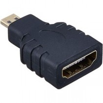 (まとめ)変換名人 HDMI(メス)→micro HDMI(オス) HDMIB-MCHDAG【×5セット】