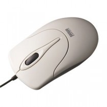 (まとめ)サンワサプライ 有線光学式マウス(PS/2、ライトグレー) MA-92HPN【×5セット】