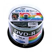 （まとめ）HI DISC DVD-R 4.7GB 50枚スピンドル 1～16倍速対応 ワイドプリンタブル HDDR47JNP50【×3セット】