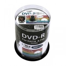 （まとめ）HI DISC DVD-R 4.7GB 100枚スピンドル 1～16倍速対応 ワイドプリンタブル HDDR47JNP100【×2セット】