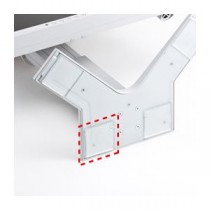(まとめ)サンワサプライ 透明耐震ゴムG-BLOXゲル(50mm角4枚入り) QL-E84【×2セット】