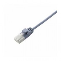 (まとめ)エレコム ツメ折れ防止スリムLANケーブル(Cat6準拠) LD-GPST/BU05【×10セット】