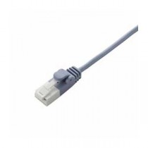 (まとめ)エレコム ツメ折れ防止スリムLANケーブル(Cat6準拠) LD-GPST/BU150【×2セット】