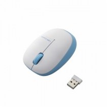 (まとめ)エレコム ワイヤレスBlueLEDマウス M-BL20DBBU【×3セット】