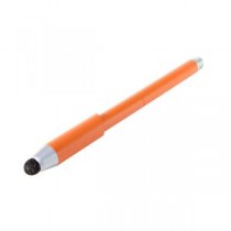 (まとめ)ミヨシ 低重心感圧付きタッチペン オレンジ STP-07/OR【×3セット】