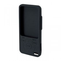 (まとめ)サンワサプライ シリコンケース(WALKMAN E/Sシリーズ用) PDA-WAES16BK【×5セット】