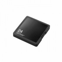 （まとめ）エレコム SD／microSDカードケース（プラスチックタイプ） CMC-SDCPP24BK【×5セット】