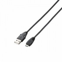 (まとめ)エレコム MicroUSB(AMicroB)ケーブル GM-U2CAMB10BK【×5セット】