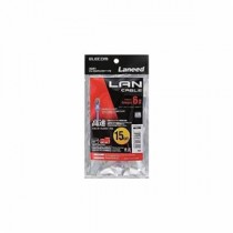 (まとめ)エレコム Cat6準拠LANケーブル LD-GPN/BU015【×10セット】
